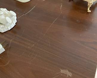 	#5	Mid Century Chest of Drawers - *as is* needs refinishing/repairs.	36x18x35		35.00																							