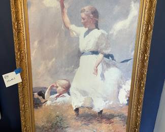 	#26	Framed replica textured print	25x34.5		15.00																							