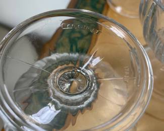 	#122	Vintage Covetro Italy 6pc Ice Cream Dishes			18.00																							