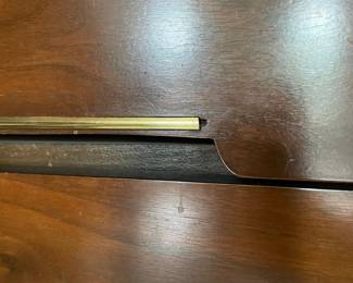 	#5	Mid Century Chest of Drawers - *as is* needs refinishing/repairs.	36x18x35		35.00																							