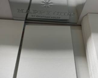 	#52	"Happy Chic" by Jonathon Adler, writing desk - as is finish scratches	42x22x29.5		35.00																							