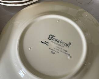 	#110	Franciscan "Desert Rose" Set			75.00																							