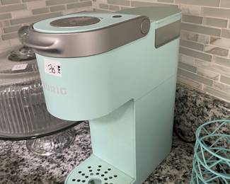 	#143	Keurig Single Serve Coffee Maker			30.00																							