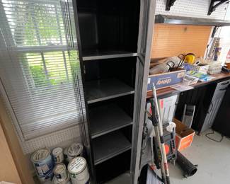 	#39	Suncast Storage Cabinet 	18x18.5x68 		35.00																							