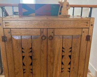 Small Santa Fe Country Furniture chest