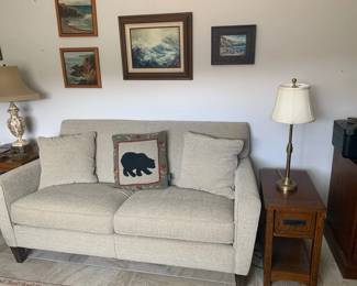 One of several great condition sofas and furnishings