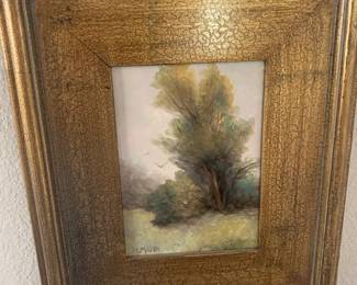 Laura Mann oil on board