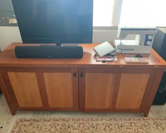 Custom sewing cabinet