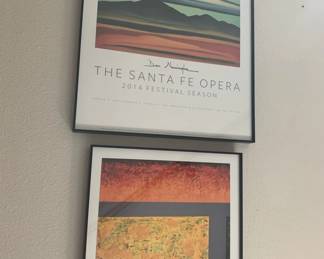 Dan Namingha signed Opera posters