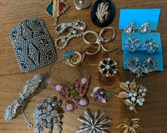 Vintage costume jewelry