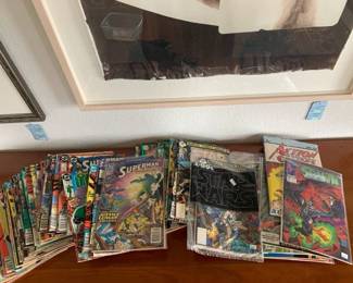 Vintage comic books