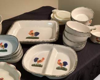 Rooster Mixing  Bowls, Serveware, Plates