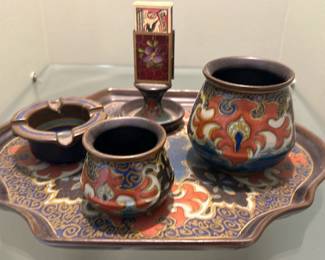 Artful Pottery Smoking Set