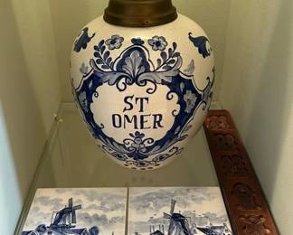 Dutch Tobacco Jar and Decor
