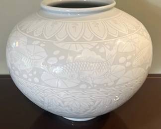 Asian Themed Vase