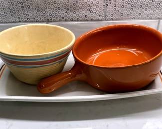 Lot Of Pottery Dishes