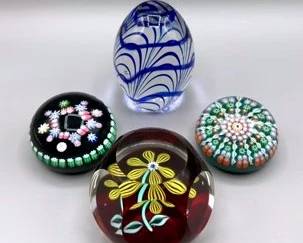 Collection Of Glass Paperweights