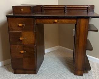 06 Art Deco Vintage Writing Desk