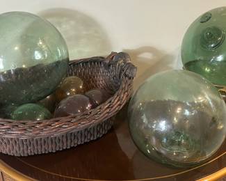 Antique Japanese Glass Fishing Floats