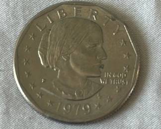 1979 Susan B Anthony One Dollar Coin