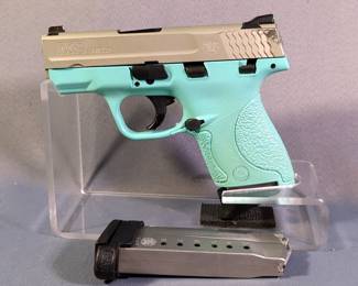 Smith & Wesson M&P9 Shield 9mm Pistol SN# LEP6757, 2 Total Mags