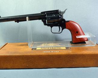 Heritage Rough Rider .22 LR 6-Shot Revolver SN# V37946, Extra .22 Mag Cylinder, Paperwork, In Box