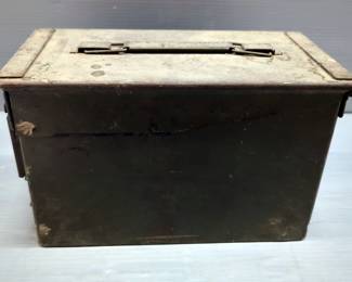 Metal Ammo Can, 7" x 11" x 6"