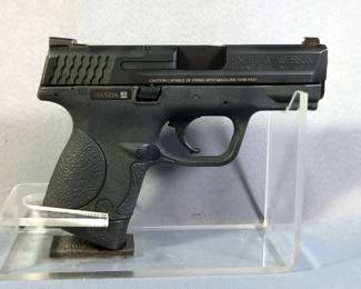 Smith & Wesson M&P 9c 9mm Pistol SN# HDU5226, 2 Total Mags, In Hard Case