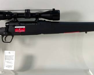 Savage Axis .223 Rem Bolt Action Rifle SN# P244185, Bushnell 3-9x40 Scope