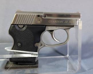 North American Arms NAA-32 Guardian .32 ACP Pistol SN# AF07133, 2 Total Mags, Paperwork, Metal Lock Bock With Key, New, In Box