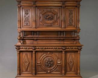 HENRY II WALNUT DOUBLE BUFFET