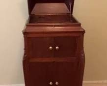 Victrola Cabinet Without the Talking Machine