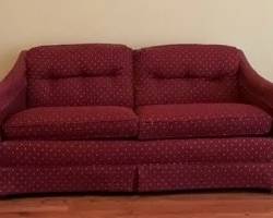 Little Red Loveseat