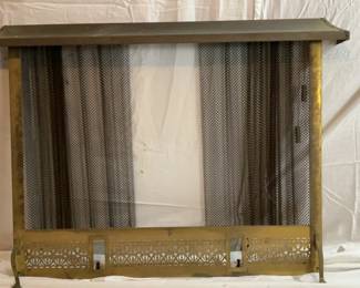 Vintage Fireplace Screen