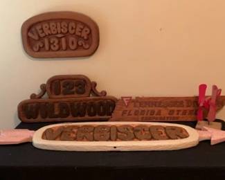 Wooden Signs 