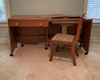 Sewing Table Chair