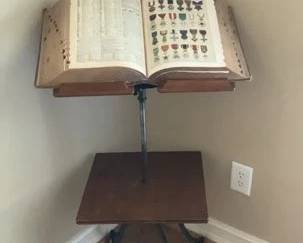 Antique Book Stand 