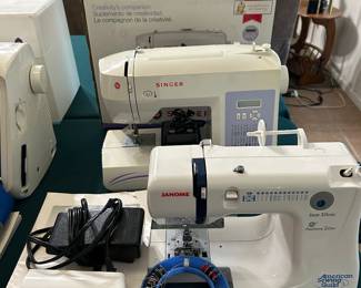 Singer 6160, Janome jem silver sewing machines