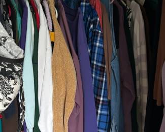 Ladies clothing, shoes and accessories.