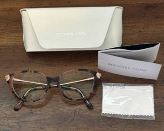 Michael Kors glasses.