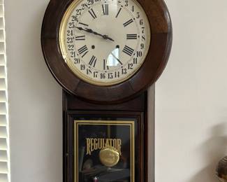 One of several beautiful clocks.