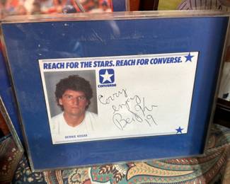 Signed Bernie Kosar 