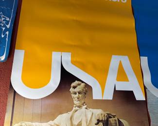 Vintage Braniff Poster