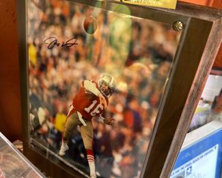 Signed Joe Montana 