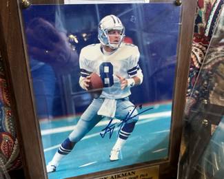 Signed Troy Aikman