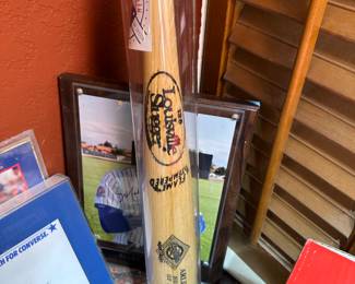 Louisville Slugger Texas Rangers Farewell Arlington Stadium Bat