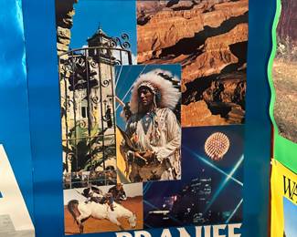Vintage Braniff Poster