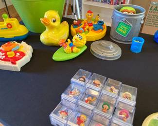 Vintage Sesame Street Toys 