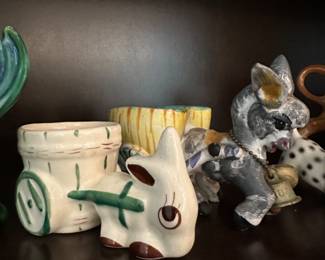 Vintage Donkey Porcelains