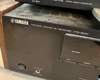 Denon Compact Disc Player - Yamaha Receiver
